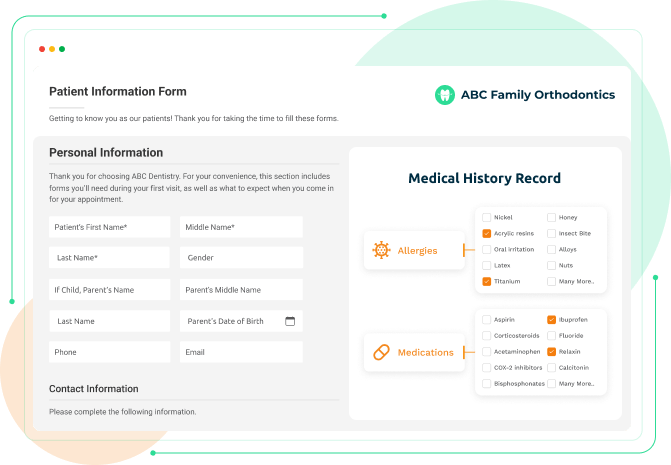 Auto-filled insights for faster care