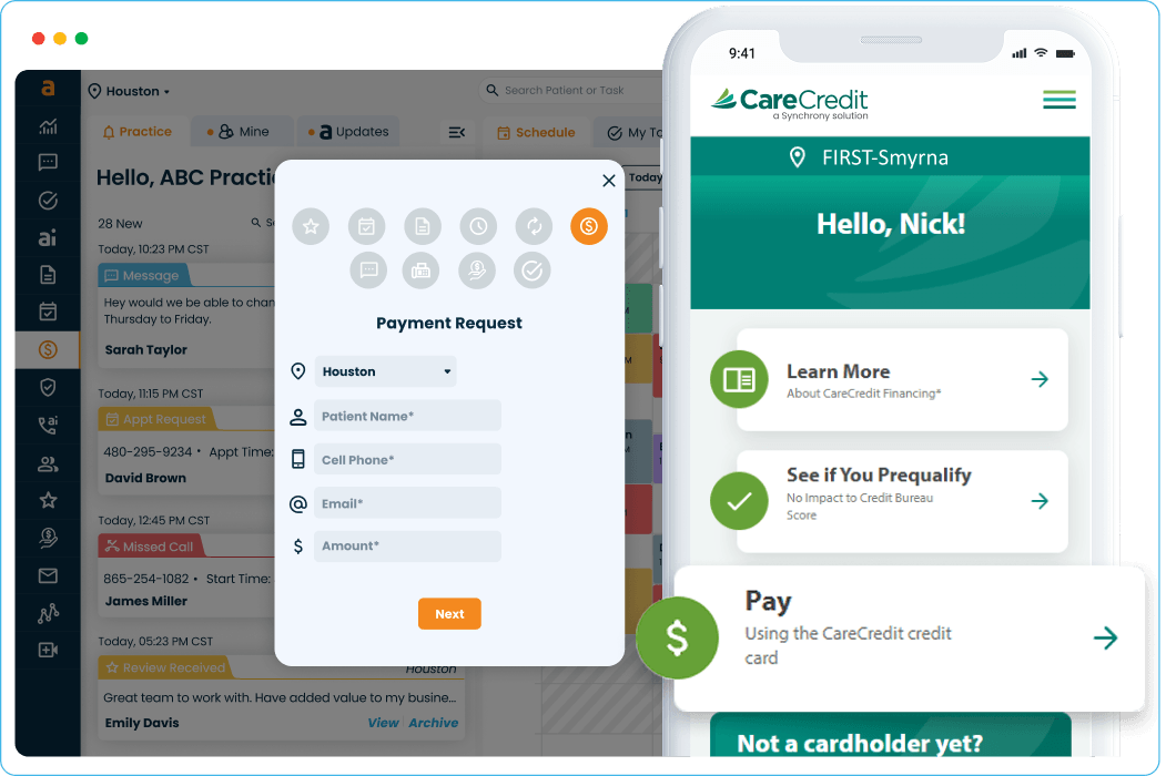 Get paid fast with CareCredit
