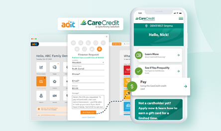 Synchrony Expands Dental Payment Offerings with Adit Practice Management Software Partnership