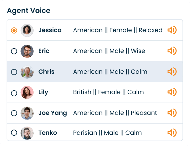 Choose how your AI sounds to patients