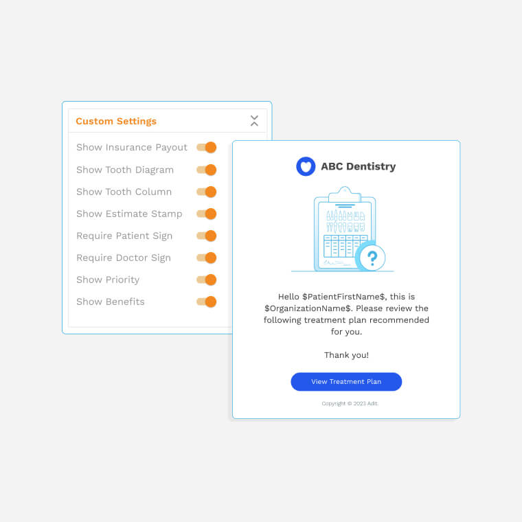 What is a dental treatment plan in digital dentistry?