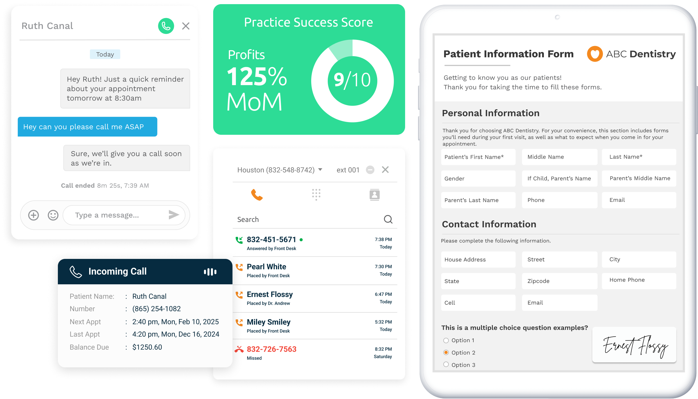 Dentists choose Adit to manage their practice