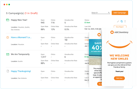 Engage more patients with smart dental email marketing