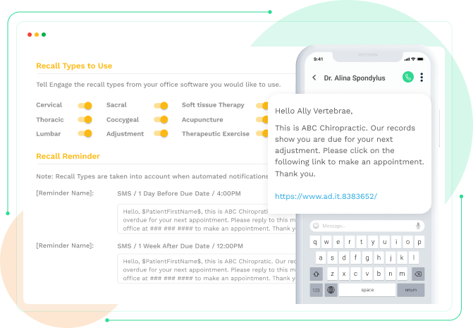 Engage patients effortlessly with automated reminders