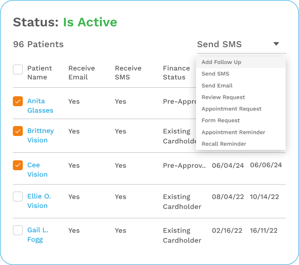 Optometry Software Systems