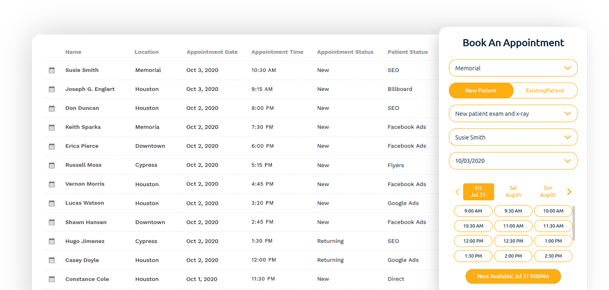 Dental Appointment Scheduling Software Adit