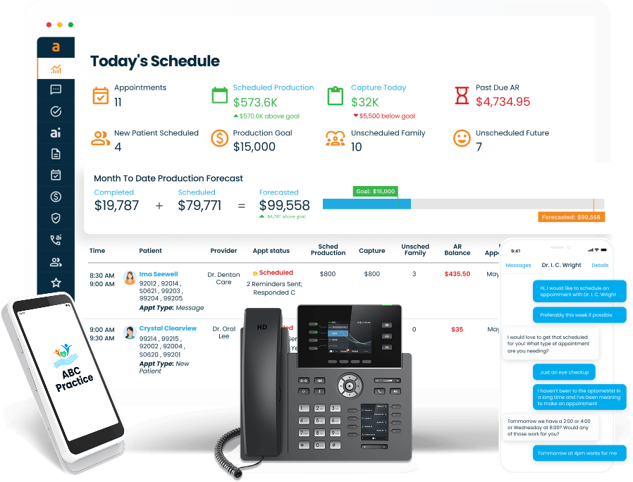 The all-in-one, AI-powered Optometry software