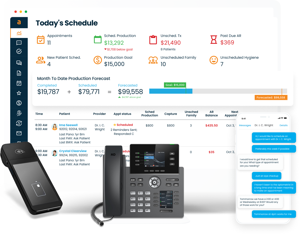 The all-in-one, AI-powered Optometry software