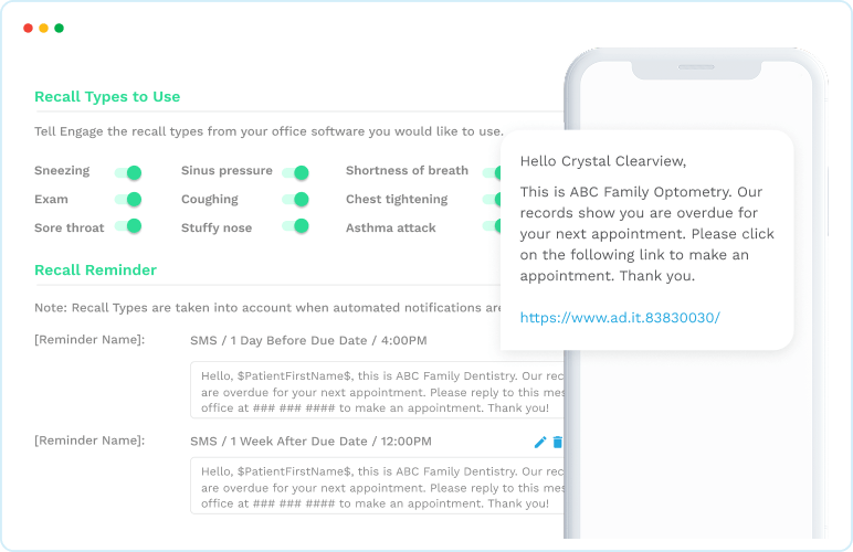 Patient Recall