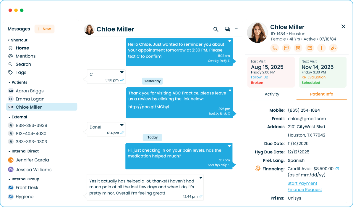 Reduce patient no-shows with HIPAA compliant texting