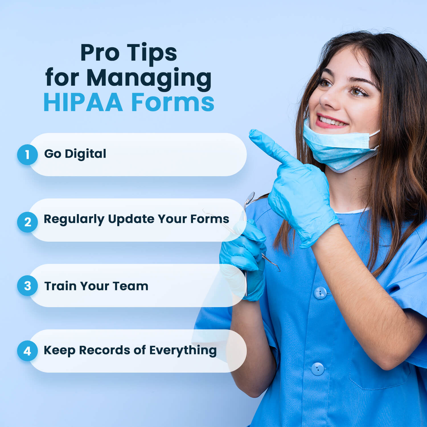 Pro Tips for Managing HIPAA Forms