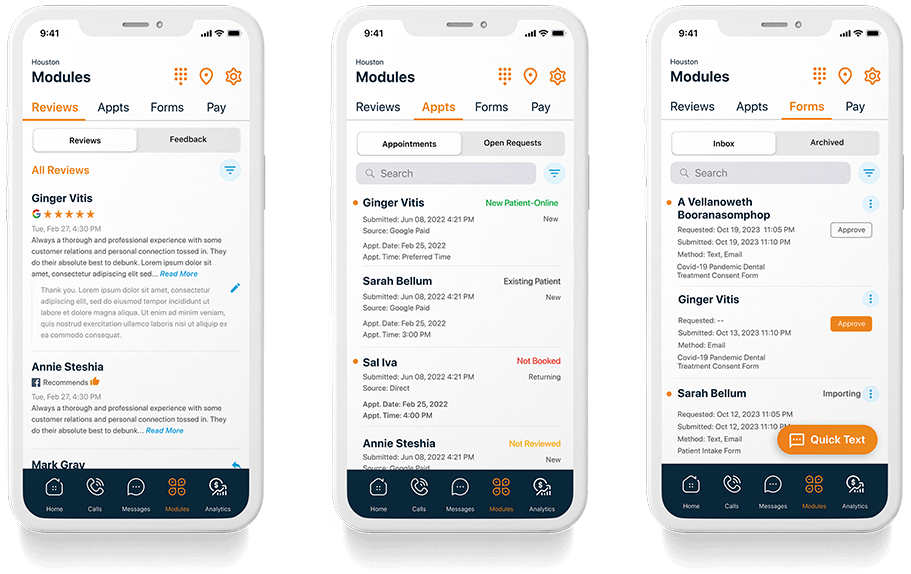 Quick Access To Patient Details