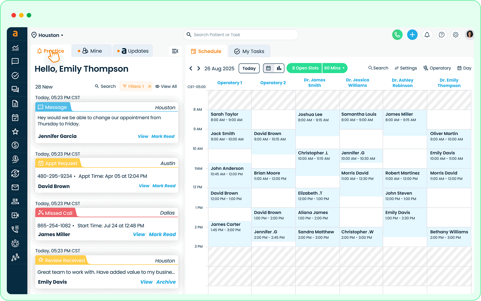 Redesigned Navigation and Layout - tabbed navigation