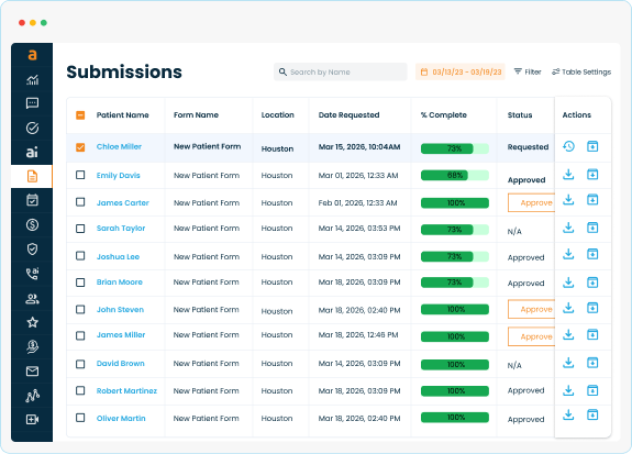 Review Submissions & Import With The Click Of A Button