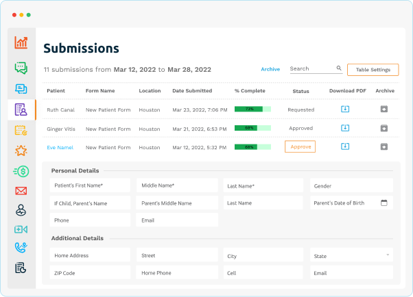 Review Submissions & Import With The Click Of A Button