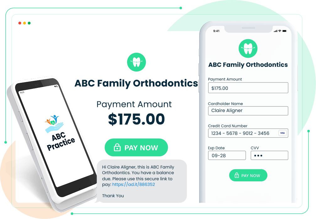 Seamless payments for your practice