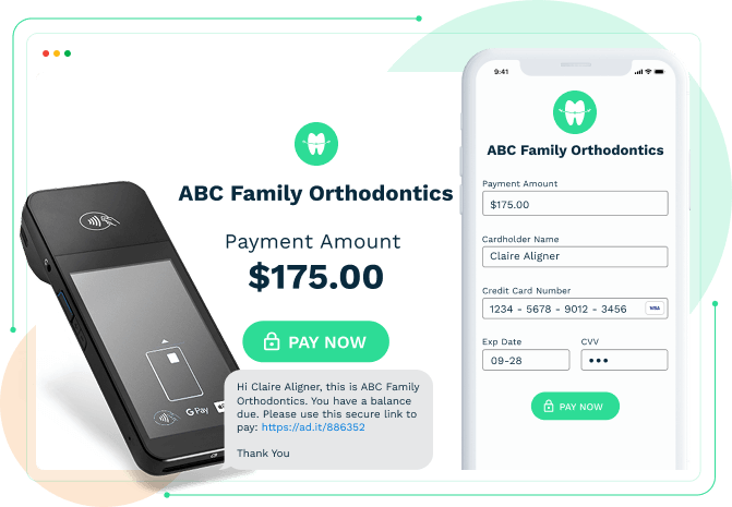 Seamless payments for your practice
