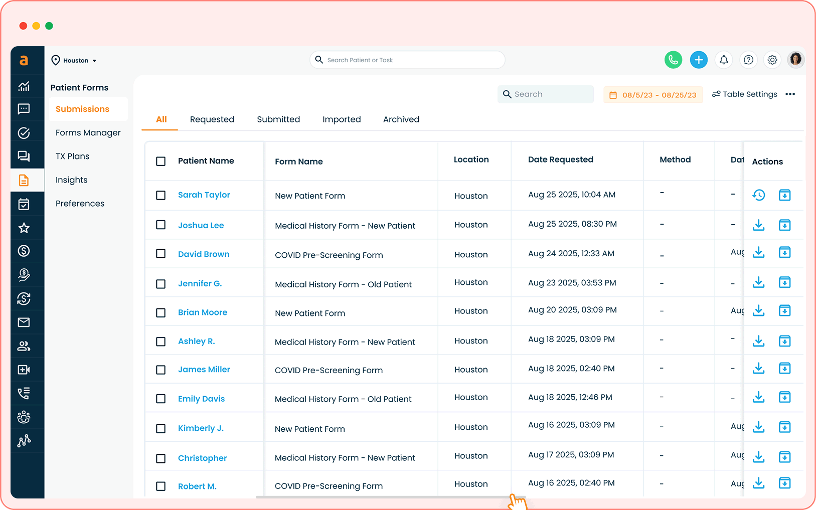 Smarter tables and easier data navigation