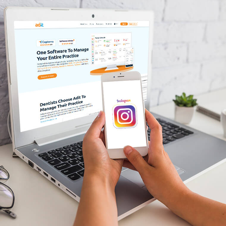 Take Control of Your Instagram Marketing with Adit Dental Software