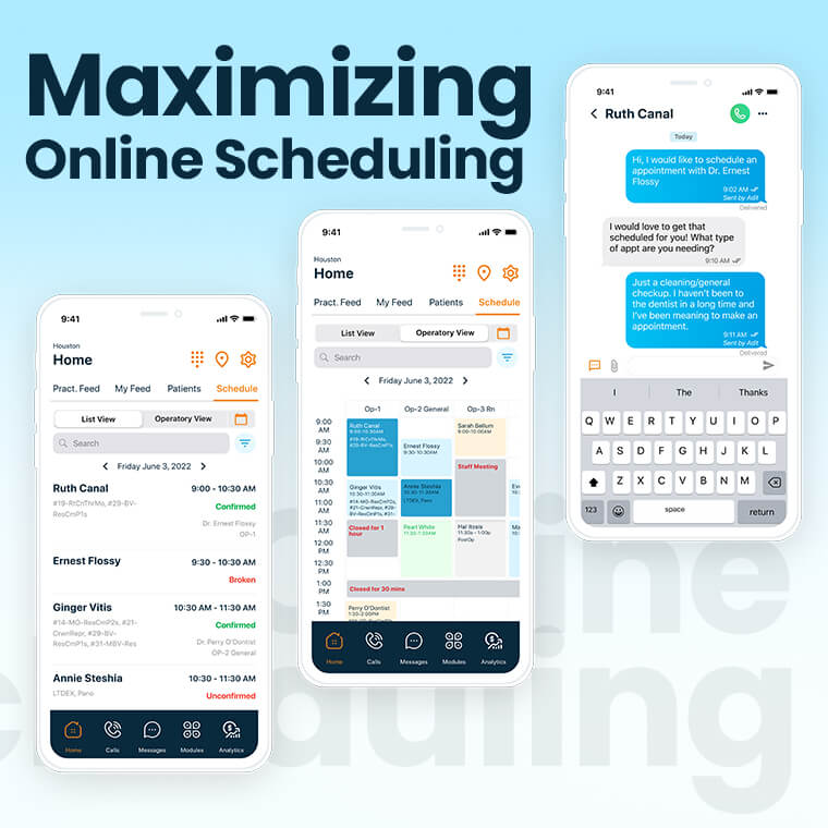 The Power of Dental Apps in Maximizing Online Scheduling