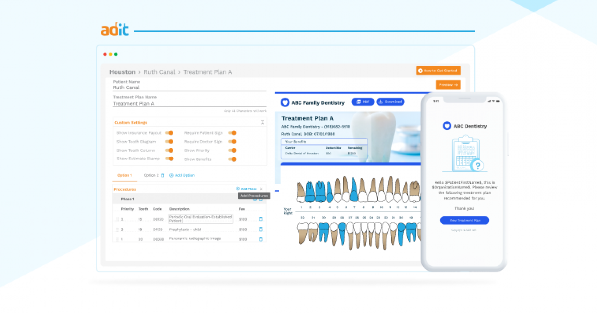 Adit Launches Revolutionary Dental Treatment Plan Software