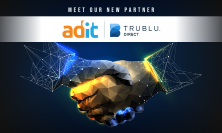 Adit and TruBlu Direct Enter Partnership